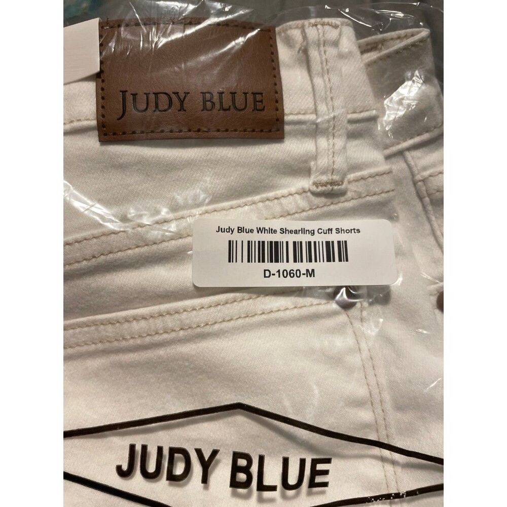 Judy blue Shorts Judy blue jeans womens size medium small 6 - 8 jean shorts NEW - Picture 7 of 8